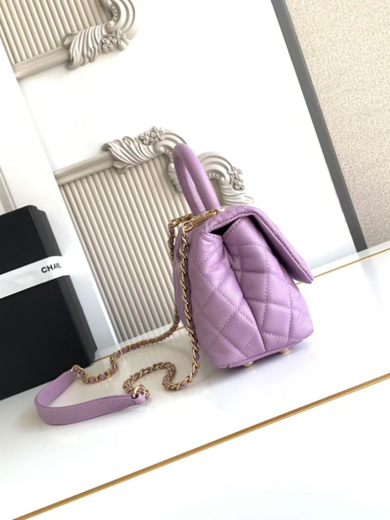 Ch**el top handle bags